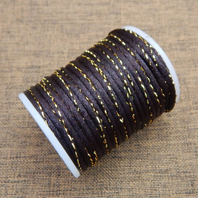 Wholesale High Quality 8 Meters 1roll Chinese Knot Line Cord Silk Thread DIY String Necklace Bracelets 1.5mm Nylon Cord in Stock