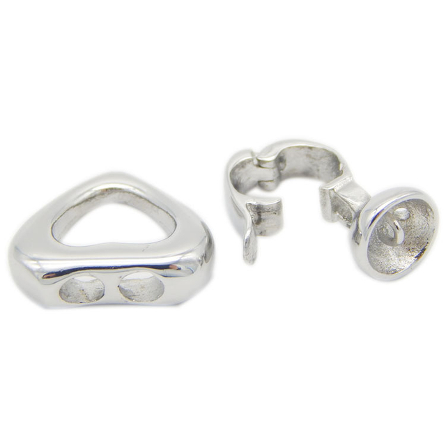 26X16.3X3mm Stainless Steel Jewelry Accessorie Bracelet Buckle Necklace Clasp