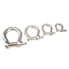 European Type Anti-Corrosion 10mm U Shape Brass Anchor Shackle for Paracord Survival Bracelet Buckle