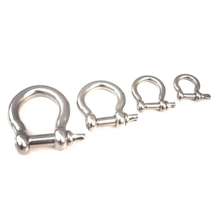 European Type Anti-Corrosion 10mm U Shape Brass Anchor Shackle for Paracord Survival Bracelet Buckle
