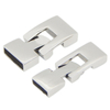 10X3mm/14X4mm Stainless Steel Leather Buckle Closure Clasp for Leather Bracelets Findings