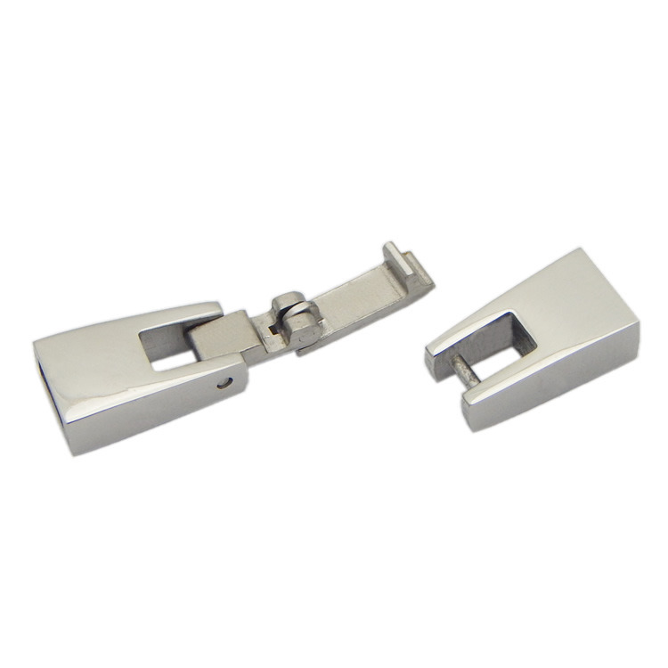 316L Stainless Steel High Quality Leather Bracelet Clasp
