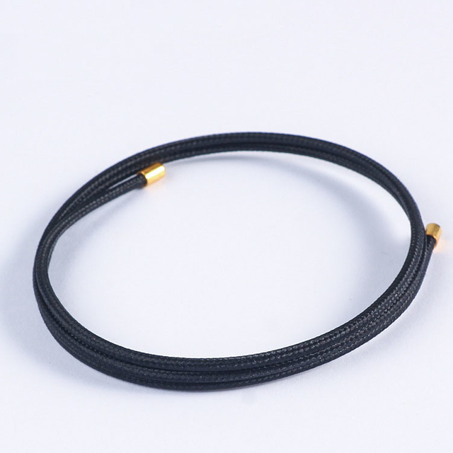 Multilayer Magnetic Wire Creative Thread Bangles Red Black Handmade Chain Rope Couples Bracelet Woman Men Jewelry Making