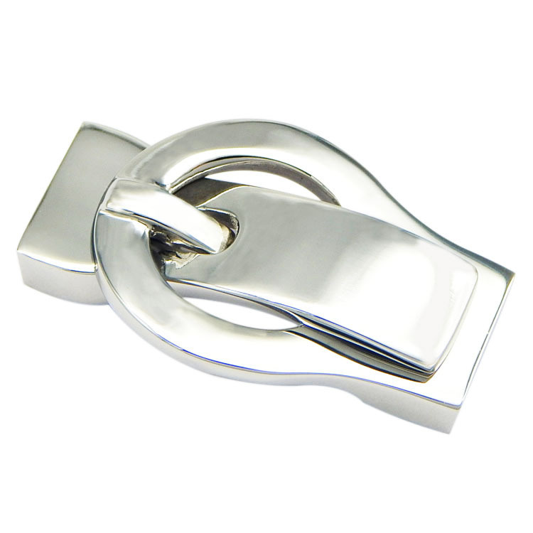 316L Stainless Steel Buckle Connection Magnet Clasp for Bracelet Leather Rope