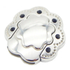 Premium 14.5mm Super Stainless Steel Clasp Fasteners Fitting Flat Wide Woven Leather