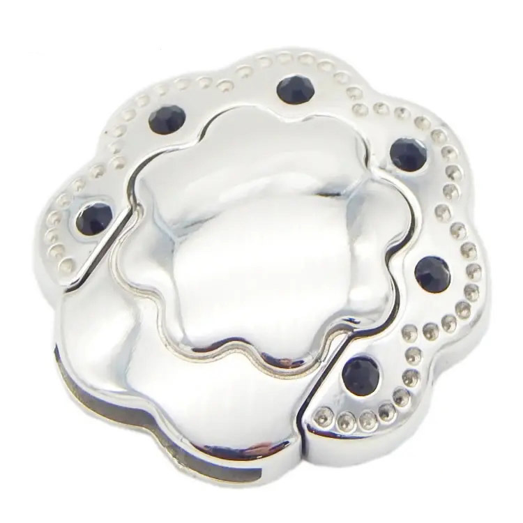Premium 14.5mm Super Stainless Steel Clasp Fasteners Fitting Flat Wide Woven Leather
