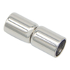 Silver Colors Stainless Steel Magnetic Clasps for Leather Bracelet