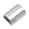 Hole Size 9.3X4.8mm Stainless Steel Clasp Shiny Magnetic Buckle for Leather Bracelet