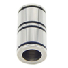 2mm to 8mm Hole 7 Sizes Classic Stainless Steel Jewelry Clasps for Leather Cord Bracelets Necklaces Making