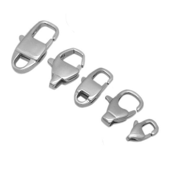 Custom Stainless Steel Lobster Clasp DIY Jewelry Hook