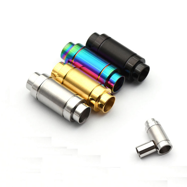 4 Colors DIY Bracelet Accessories 6.0mm Stainless Steel Golden Magnetic Buckle Magnetic Clasp