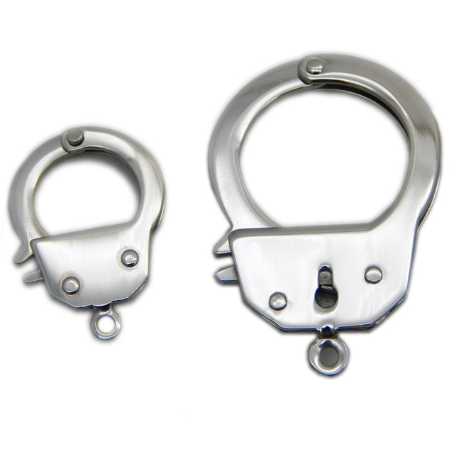 Custom Stainless Steel Bracelet Necklace Buckle Personality Handcuffs Buckle