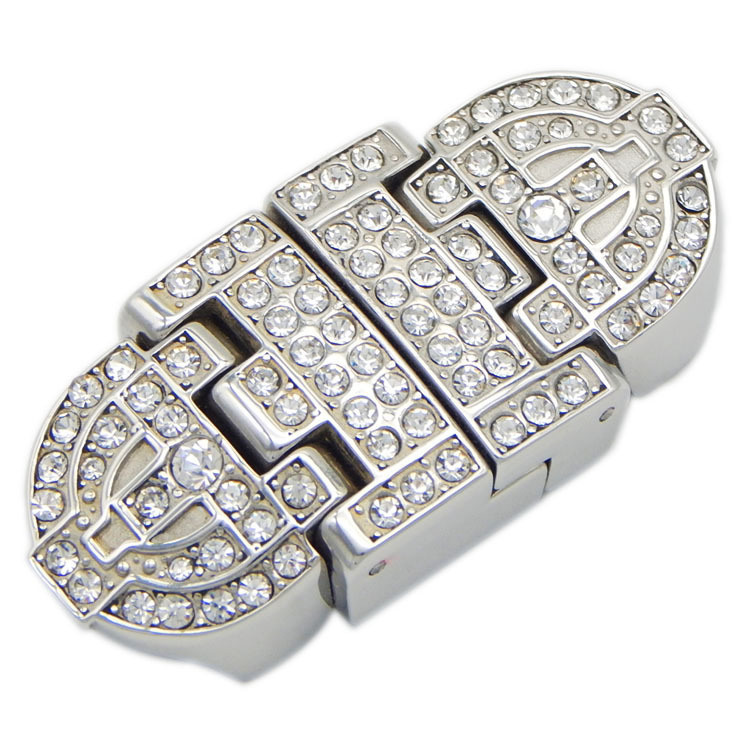 Promotion Sale 13X6mm Pave Rhinestones Clasp 316L Stainless Steel Material Jewelry