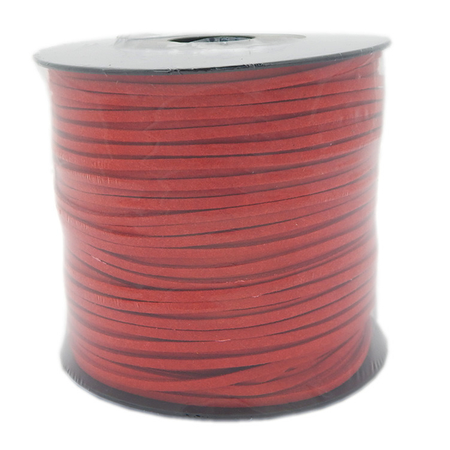 25 Colors for Option Dark Purple Faux Suede Leather Cord Velvet String Assorted Colors 3mm