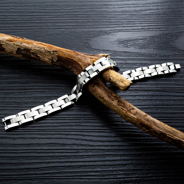 Top Selling Healing Magnetic Bracelet Stainless Steel Titanium Magnetic Bracelets Health Benefits