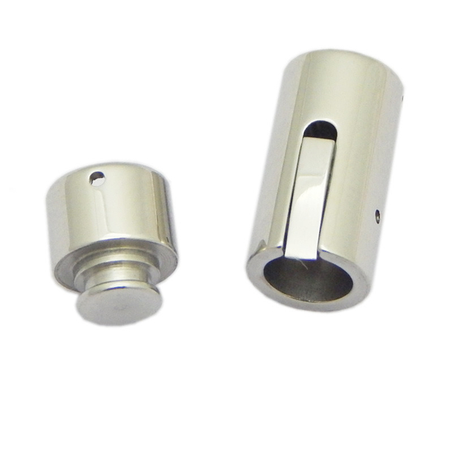 Hole 6mm 304 Stainless Steel Press Button Clasps