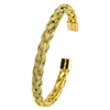 Braided Bracelet C-Opening High-Grade Titanium Steel Mesh Twisted Wire Bracelet