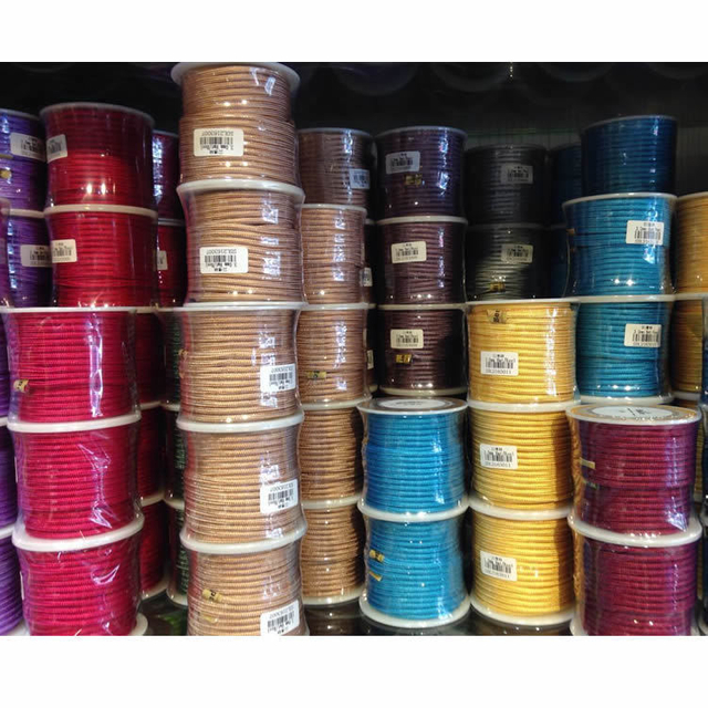 Factory Direct Free Sample 3mm 4mm Practical Multiple Colors Chinese Knot Cord
