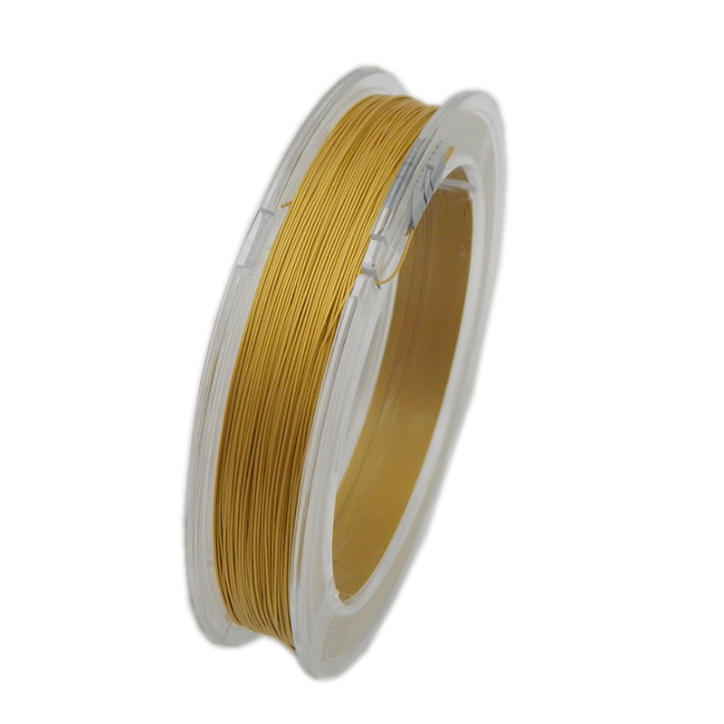 Wholesale Cheap Price 0.4mm Soft Brass Wire String for Making Bracelet Necklace Jewelry Accessory