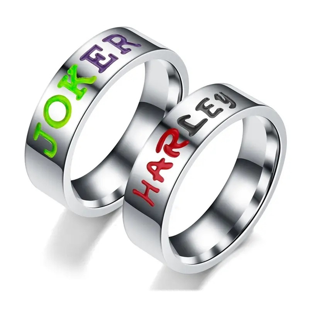 Stainless Steel Couple Rings 6mm Stainless Steel Finger Ring Simple Fashion Ring for Women Man Party Jewelry Gift