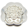 Premium 14.5mm Super Stainless Steel Clasp Fasteners Fitting Flat Wide Woven Leather
