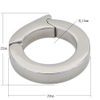Stainless Steel Clasp DIY Bracelet Pendant Circular Clasp for Jewelry Making Accessories