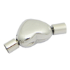 18K Gold Silver Stainless Stee Heart Clasp for Jewelry DIY Making