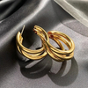 Round Shape Earring Copper Earring C Women Elegant Jewelry New Design Earring Wedding