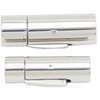 Jewelry Findings 6mm 7mm 8mm Straight 304 Stainless Steel Press Button Clasps