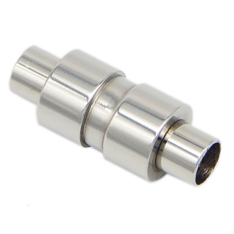 2/3/4/5/6mm Stainless Steel Claps for Making Leather Cord Bracelet and Necklace Connector