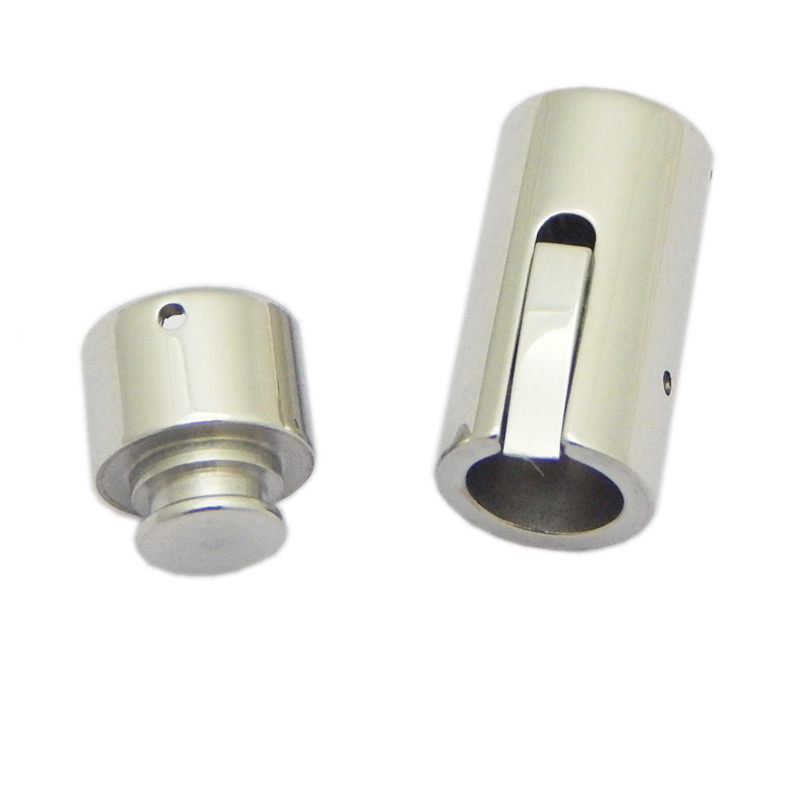 Hole 6mm 304 Stainless Steel Press Button Clasps