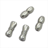 316L Stainless Steel Screw Round Bead Twist Clasp for Pearl Jade Necklace and Bracelet
