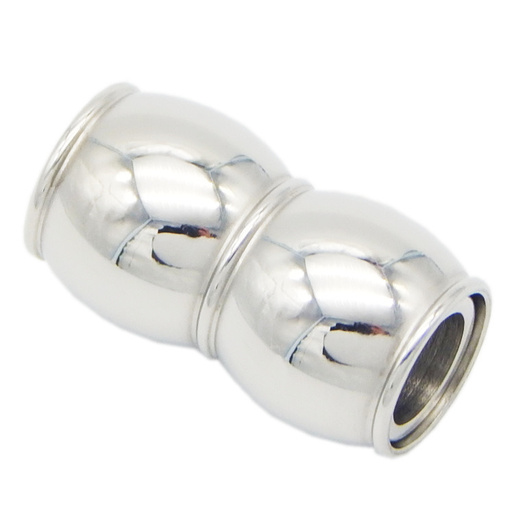 4mm 5mm 6mm Stainless Steel Magnetic Clasp Connector for Jewelry Making