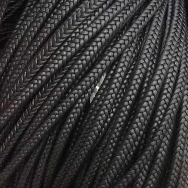5/ 6 /7/ 8 /9mm 5-Strand Braided Cowhide Flat Leather Cord