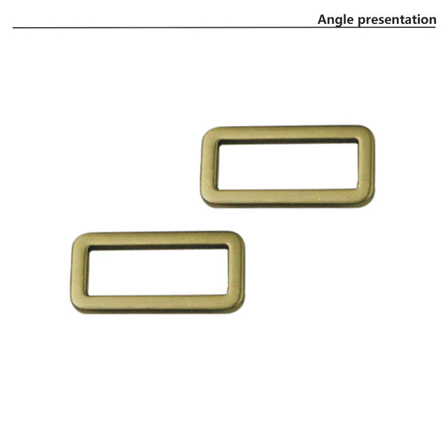 Rectangle Square Ring Buckles for Backpack Webbing Belt and Bag Handles