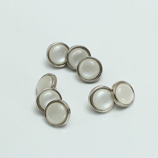 Wholesale Round Beads Shank Shirt Buttons for Clothing