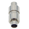 2/3/4/5/6mm Stainless Steel Claps for Making Leather Cord Bracelet and Necklace Connector
