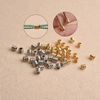 Stainless Steel Tube Spacers Beads for Necklace Bracelet Earring Making DIY