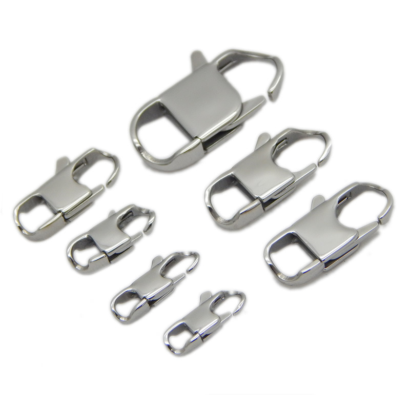 316L Stainless Steel Necklace Lobster Clasp for Jewelry DIY Making
