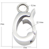 18X10mm Stainless Steel Clasp DIY Bracelet Clasp Necklace Buckle for Jewelry Making