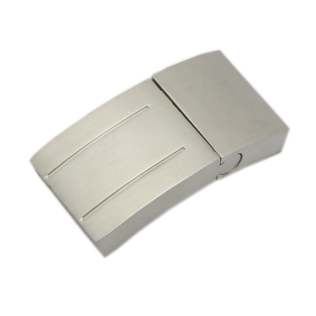 Hole Size 16X3mm Big Flat Slide Magnetic Clasps with Double Groove for Leather Cord Ending Lock