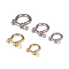European Type Anti-Corrosion 10mm U Shape Brass Anchor Shackle for Paracord Survival Bracelet Buckle