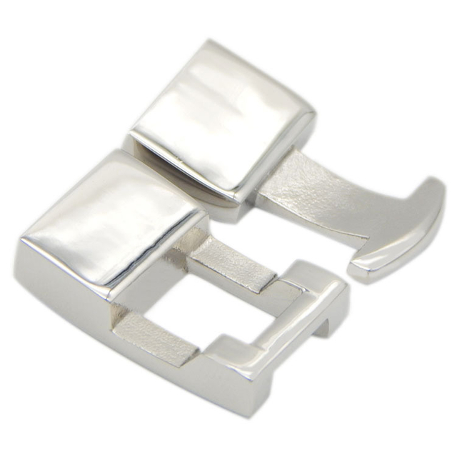 10X3mm/14X4mm Stainless Steel Leather Buckle Closure Clasp for Leather Bracelets Findings