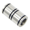 2mm to 8mm Hole 7 Sizes Classic Stainless Steel Jewelry Clasps for Leather Cord Bracelets Necklaces Making