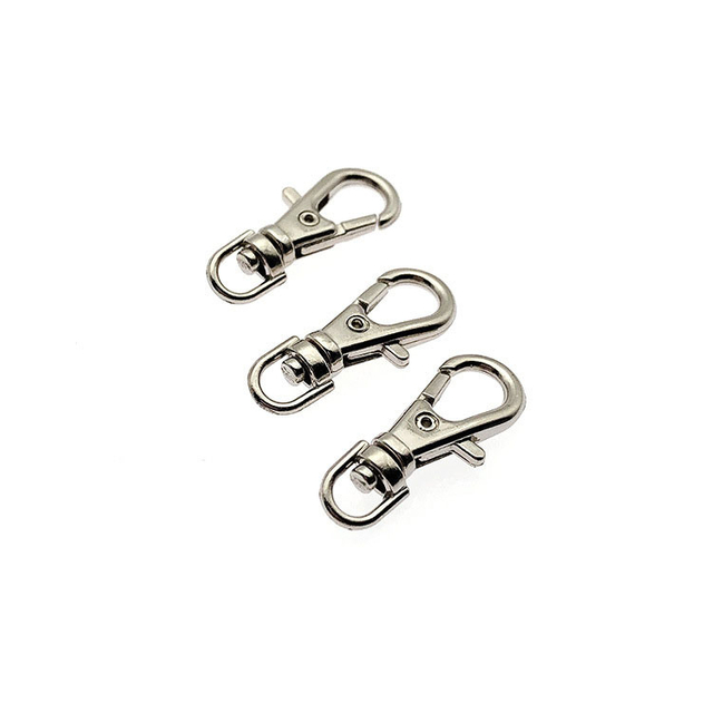 Good Quality Silver Golden Gunblack Color Lobster Claw Clasps for Jewellery Making Keyring