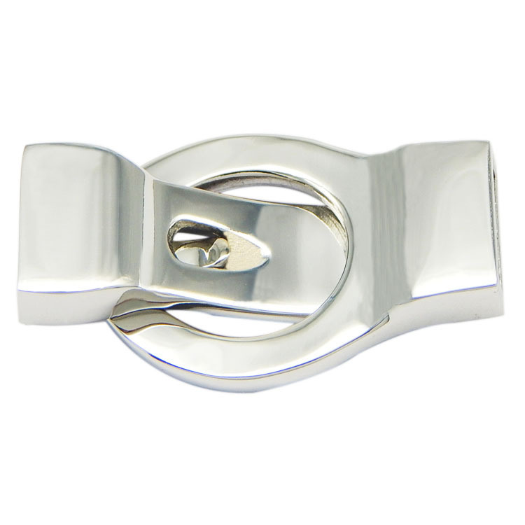 316L Stainless Steel Buckle Connection Magnet Clasp for Bracelet Leather Rope