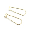 200PCS French Earring Loop Hoops Ear Wire Hook for Jewelry Making Findings DIY Earrings Settings Base Accessories Supplies