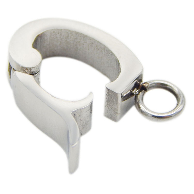 18X10mm Stainless Steel Clasp DIY Bracelet Clasp Necklace Buckle for Jewelry Making