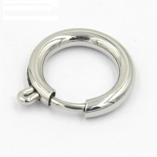 Wholesale Different Designs Jewelry Findings Stainless Steel Spring Clasp Necklace Clasp Jewelry Clasp 5-18mm