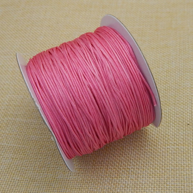 0.4mm 0.6mm Thick Nylon Wire Chinese Knot String Knit Ropes Jade Line DIY Jewelry Accessories Cord